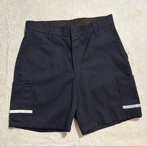 FedEx Stan Herman Blue Employee Delivery Uniform Reflective Shorts 34S x 8